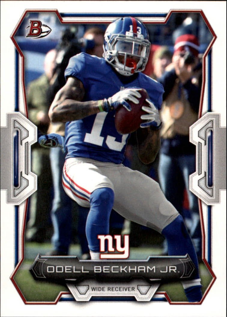 Amazon.com: Odell Beckham Jr. (5) Assorted Football Cards Bundle